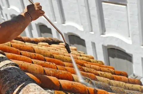 Nettoyage de toitures - Conty